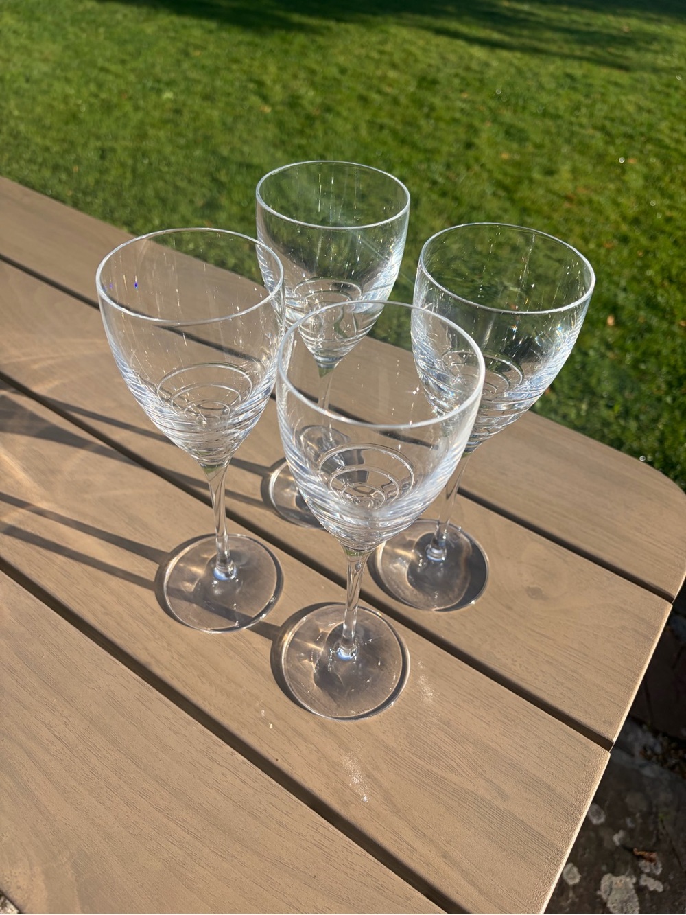 Kate Spade Wine Glasses - Set of 4